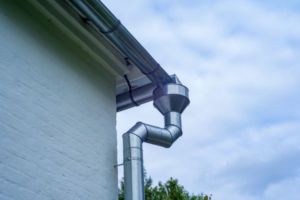 Metal Downspout Replacement in Newport News